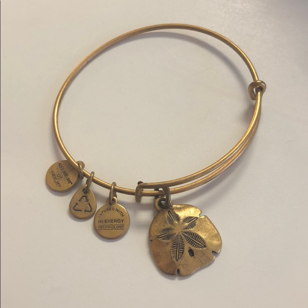 Alex and Ani sand dollar bracelet
